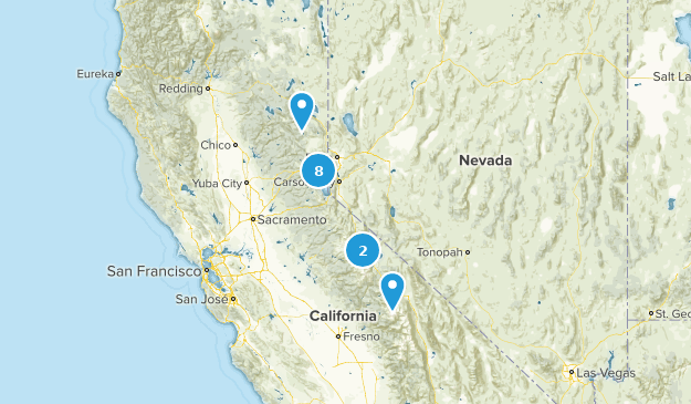 spring hikes Map