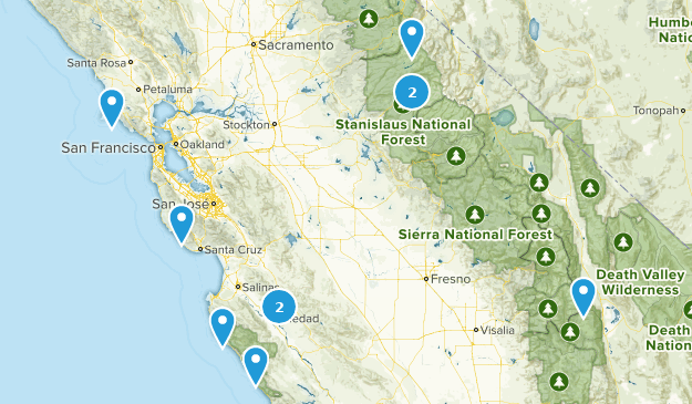 cali trip Map
