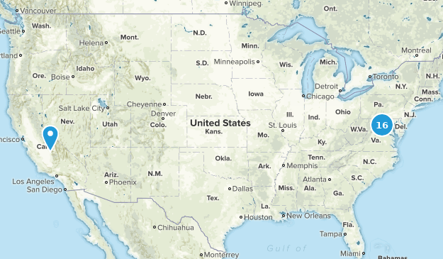 Ideas for Hikes Map