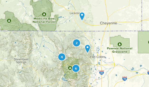 Skiing Map