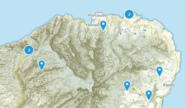 Kauai Map