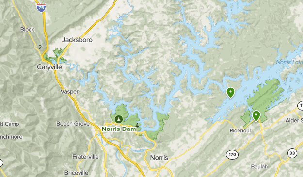 Norris Lake Marina Map Draw A Topographic Map - vrogue.co