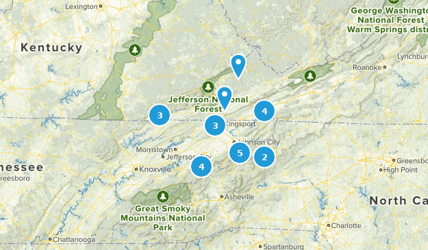 Hiking/Bike Trails Map
