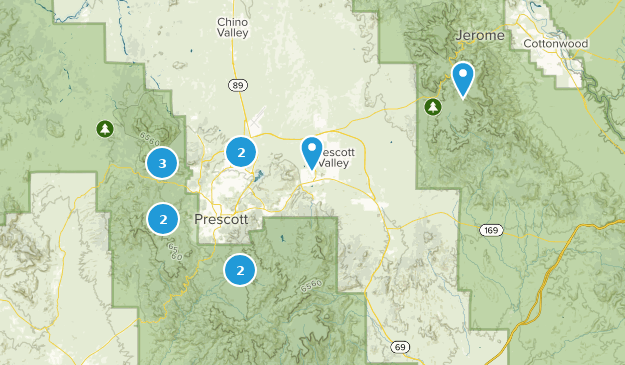 hike challenge Map