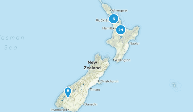 New Zealand Map