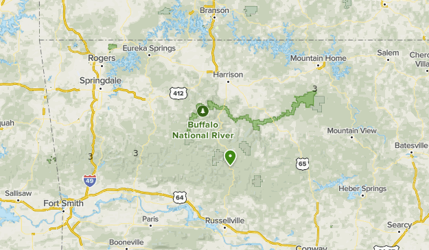 Ozark Highlands Trail Map