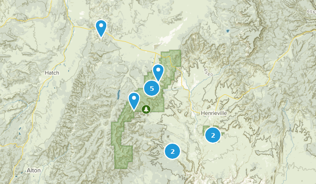 Bryce / Escalante Map
