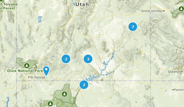April road trip Map
