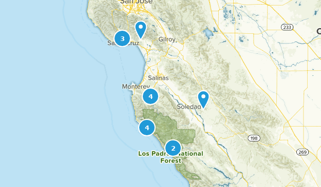Central Coast Map