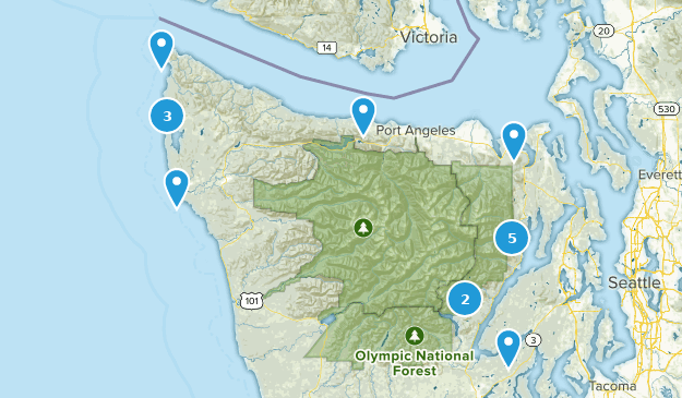 Hikes Before Xmas Map