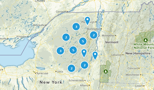 Fire Tower Mountains Map