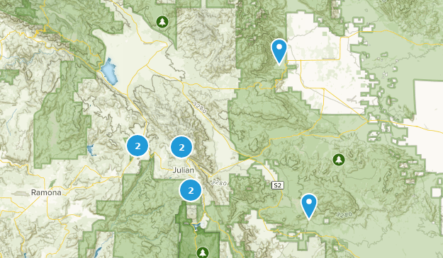 Anza Borrego/Julian Map