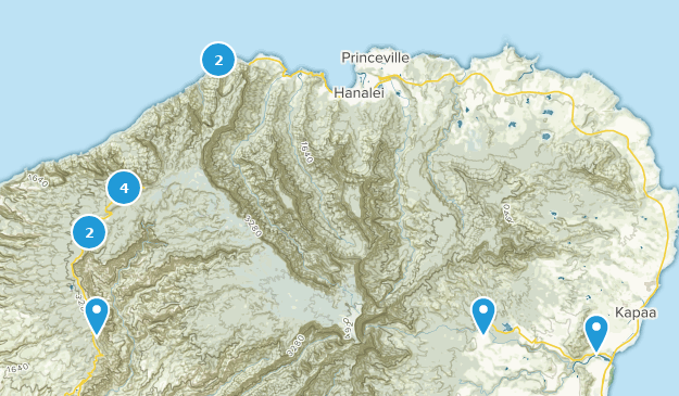 Kauai Map