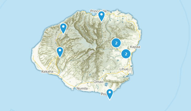 Kauai Map