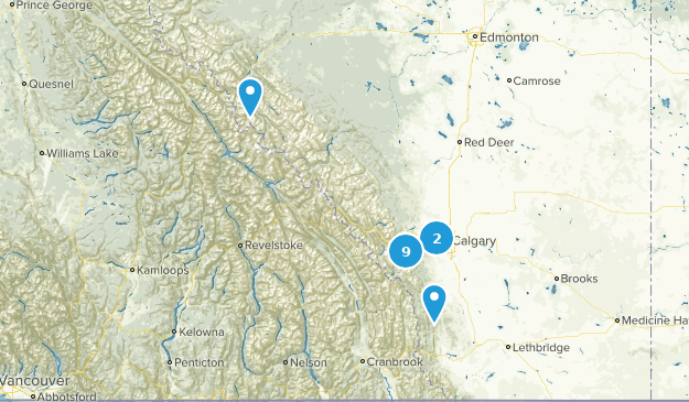 Trails to do Map
