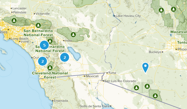 Mormon Battalion Map