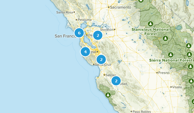 BA 10+ Miles Map