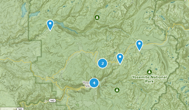 Yosemite Map