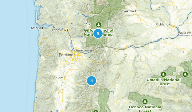 Em Hikes Map