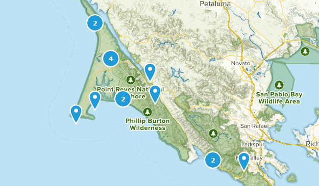 Point Reyes Seashore Map