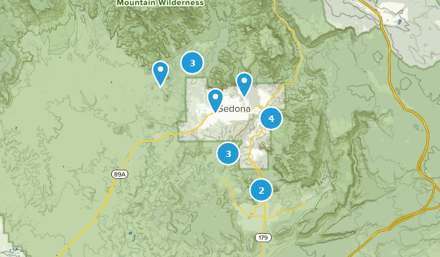 December hiking Map