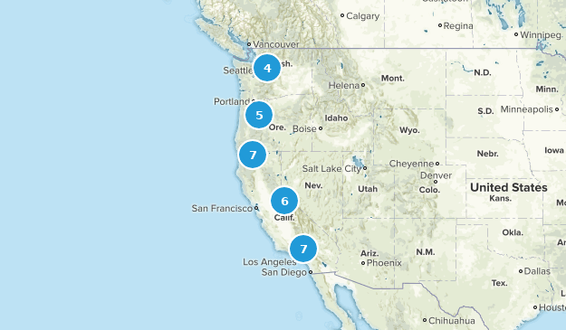 The Pacific Crest Trail Map