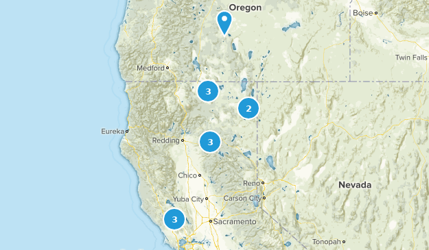 Camping trips Map