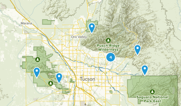 Future Hikes Map