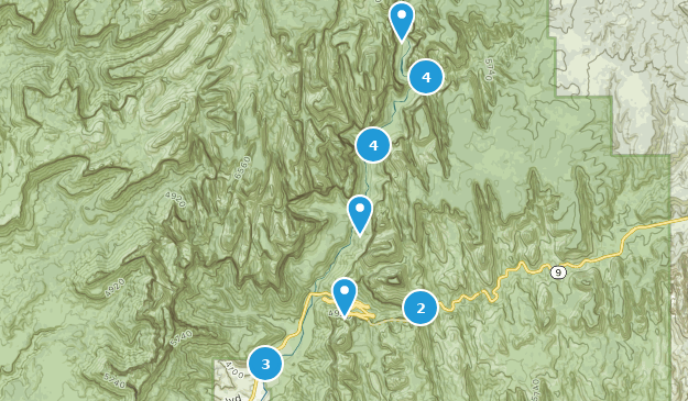 Zion National Park Map