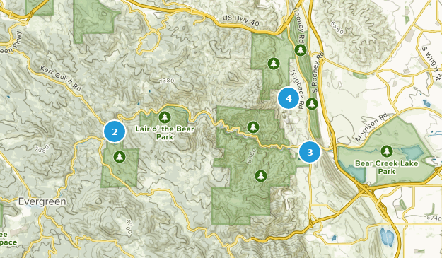 Denver Trails Map