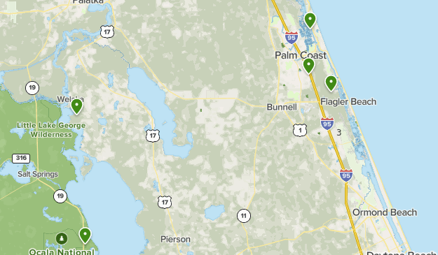 Map Of Palm Coast Florida Palm Coast Florida | List | Alltrails