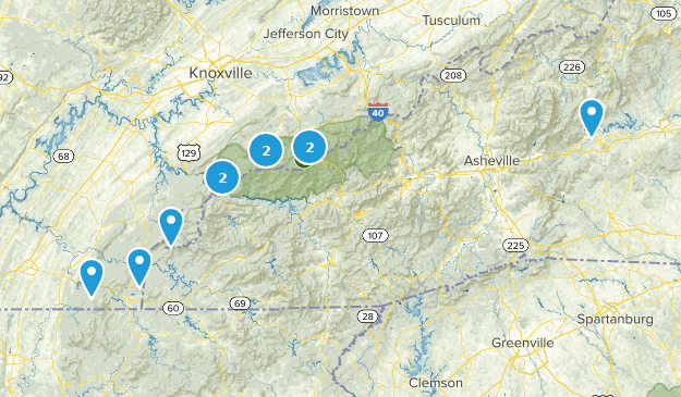 east TN Map