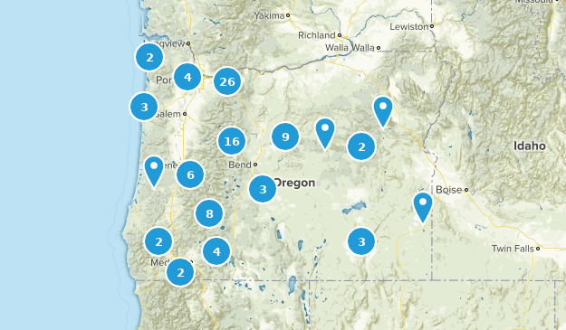 oregon trip Map