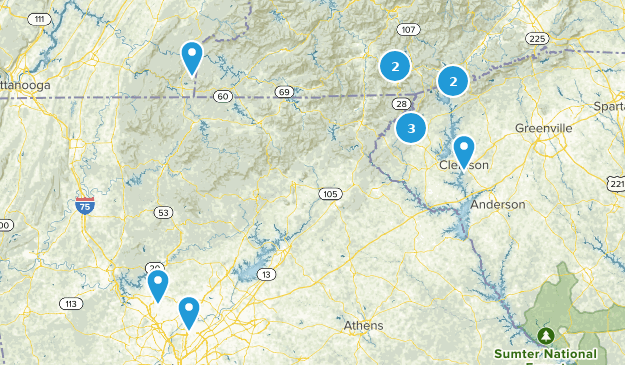 Hikes To Do Map