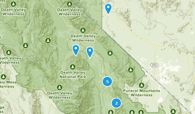 Death Valley Map