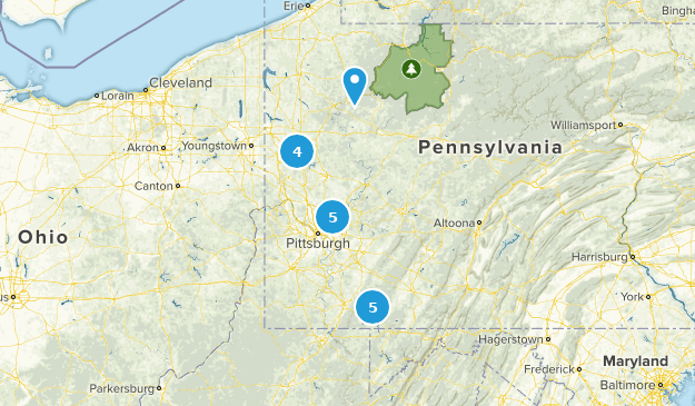 pittsburgh Map