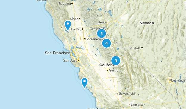 Winter 2018 backpacking Map