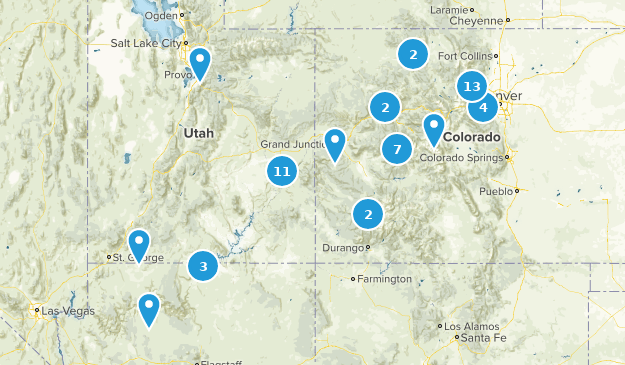 100 Miles in 1 year Map