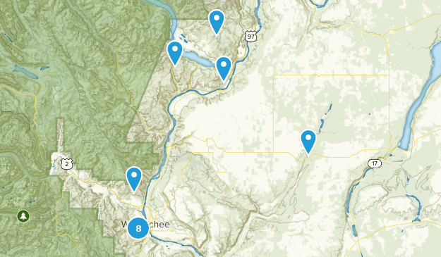 Nearby Trails Map