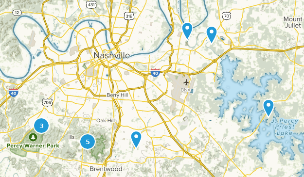 Nashville Map