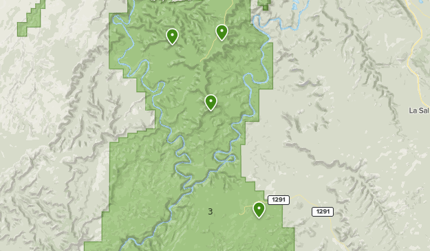 canyonlands Map