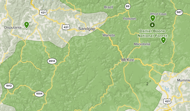 Jackson County Kentucky Map Ky - Jackson County - Mckee | List | Alltrails