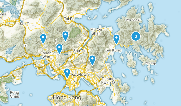 MacLehose Trail Map