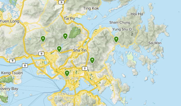 MacLehose Trail Map