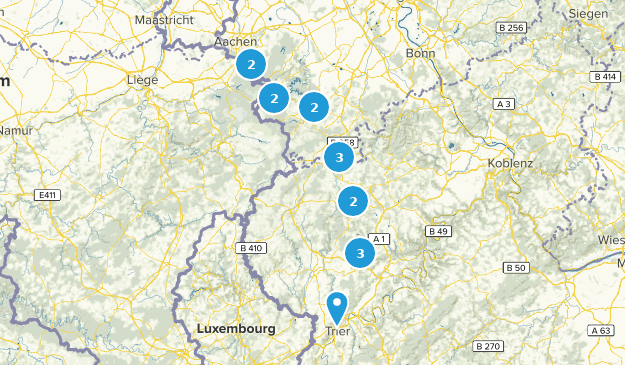 Eifelsteig Map