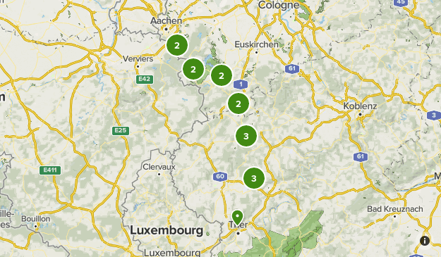 Eifelsteig Map