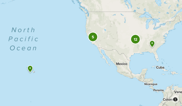 Places I want to hike Map