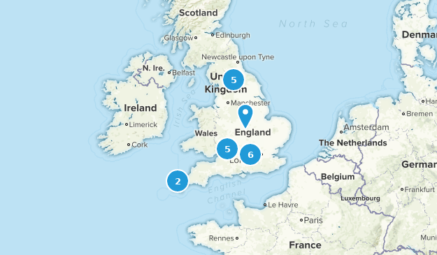 UK Film and TV Walks Map