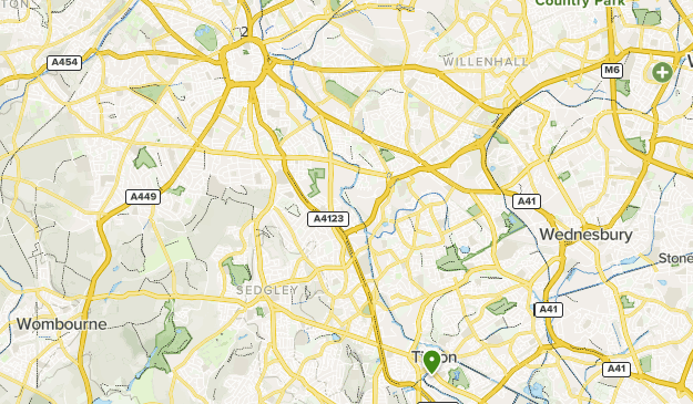 Birmingham Old Main Line Canal Map