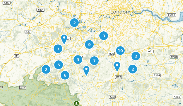 Surrey County Council's Collection Map